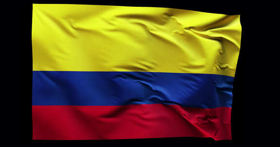 哥伦比亚国旗2K