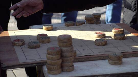 下象棋微距特写