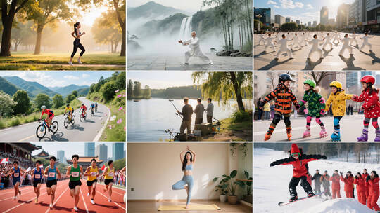 全民健身运动生活