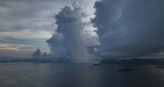 霞浦傍晚航拍