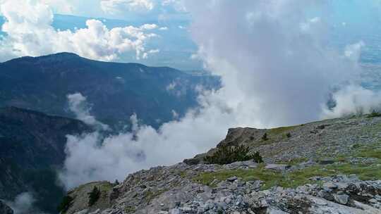 场景，偏远，希腊，奥林巴斯山