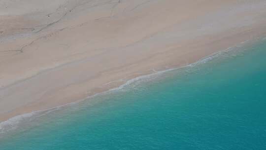 海滩，风景如画，希腊，海