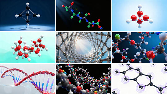 分子结构 原子模型 新型材料 纳米新材料