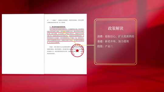 党建汇报 红头文件 政策解读 政府报告