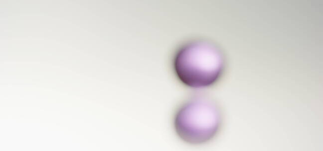 紫色单个弹弹球  4.5k mov 120fps