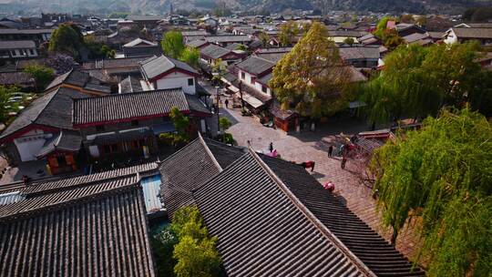8K炸裂航拍【丽江束河古镇】