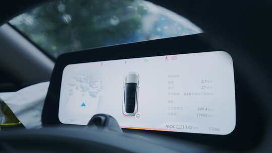 智能未来电车电池充电视频素材模板下载