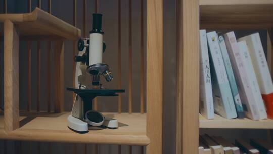书架显微镜视频