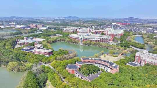 华东政法大学 松江大学城 最美大学航拍