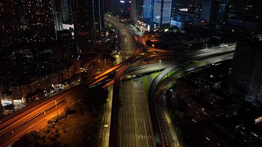 夜景航拍路