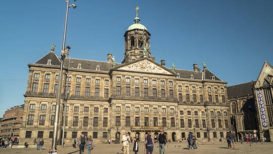 阿姆斯特丹皇宫延时
