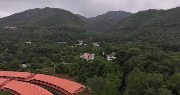 梅州雁南飞茶田景区航拍