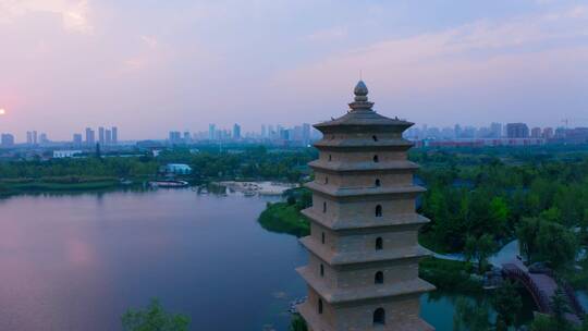 西安鄠邑区渼陂湖景区