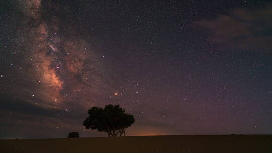 沙漠星空