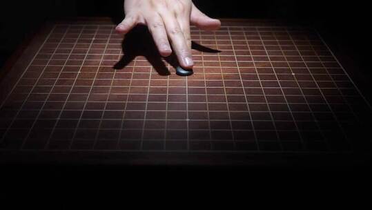 中国围棋白子五子棋落子下围棋盘