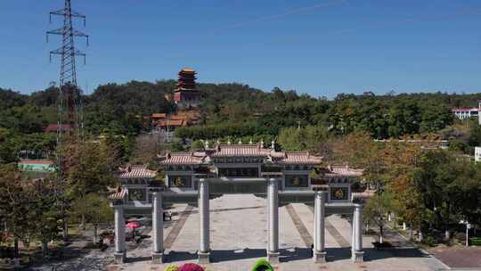 厦门市同安区梵天禅寺千年古刹佛门魁星阁