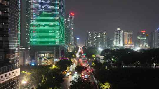 广州珠江新城夜景