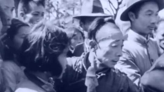 1941年日军进攻郑州沦陷会战入城式阅兵式