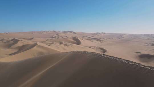 风吹沙子 风吹沙漠 沙漠 沙子特写视频素材模板下载
