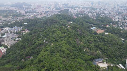 福建福州福道航拍视频素材模板下载