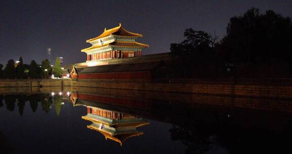 神武门夜景