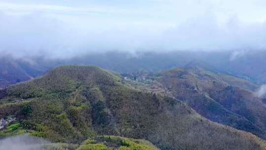 湖北咸宁通城航拍