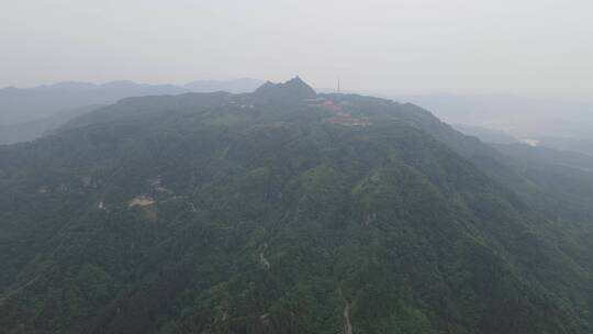 航拍湖南靖州飞山景区视频素材模板下载