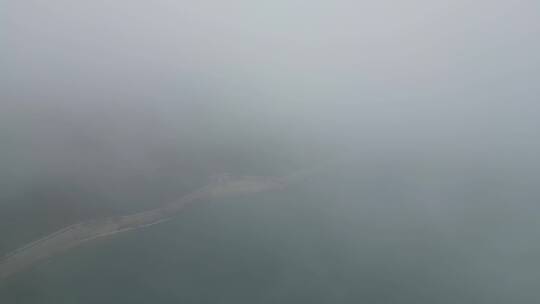 云雾中的杨梅坑，深圳最美公路