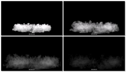 带通道的烟雾动画视频素材23
