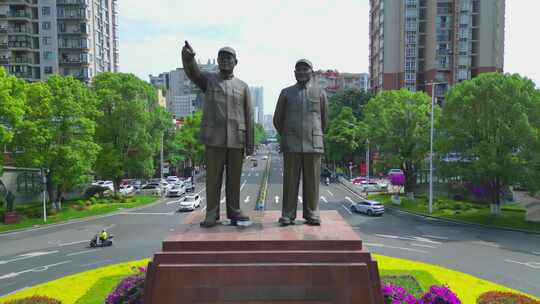 4K重庆市南川区解放纪念碑解放纪念碑