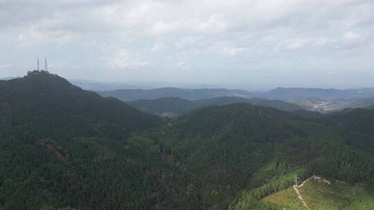 祖国壮丽山河丘陵山川航拍