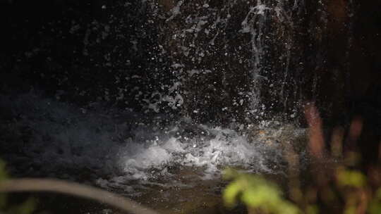 瀑布 水流 山泉水 大自然 泉水