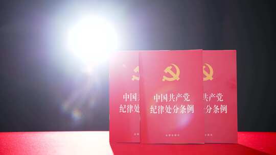中国共产党纪律处分条例逆光