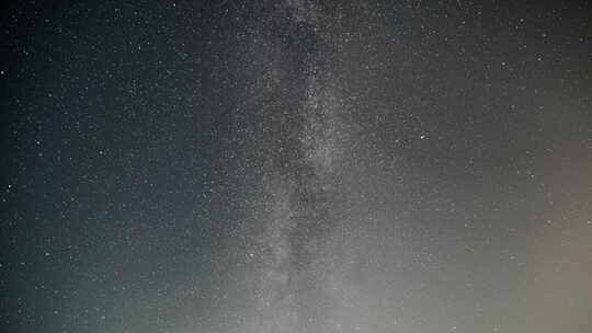 浩瀚宇宙璀璨星空银河延时