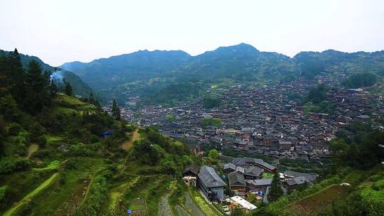 贵州千户苗寨人文 生活场景