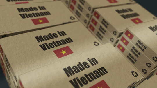 越南制造盒装生产可循环无缝