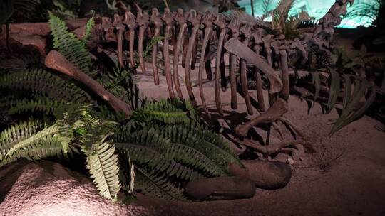 骨架化石恐龙考古