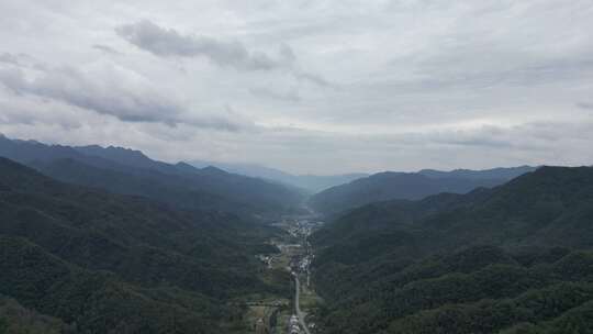 青木川、西秦关附近美丽山川