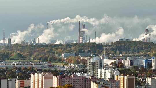 工业园区碳排放大气污染