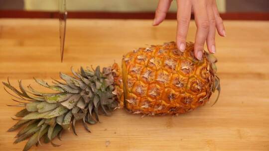 【镜头合集】切菠萝削菠萝