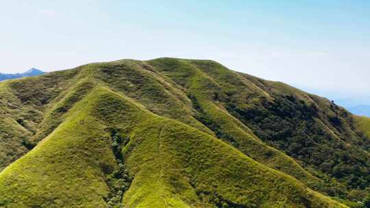 高山草甸航拍