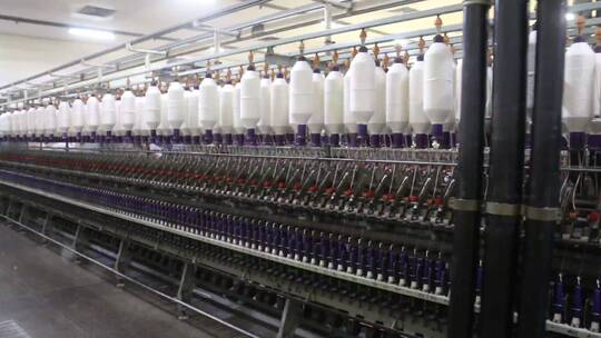 现代纺织厂最新机械