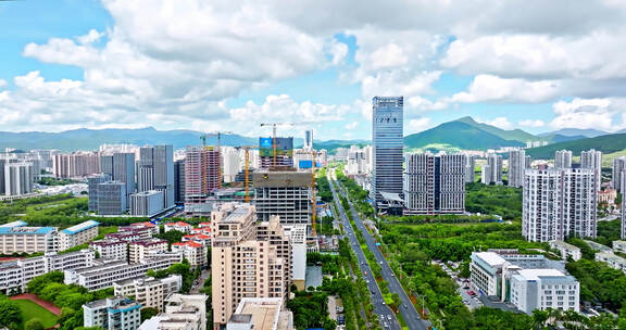 海南省三亚东岸湿地公园 中央商务区CBD