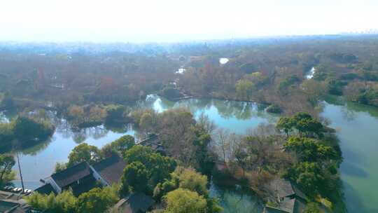 杭州西湖区西溪湿地美景风景视频素材