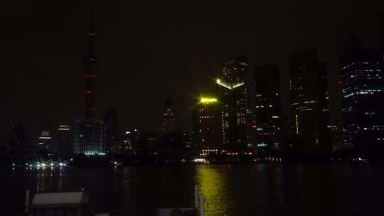上海 夜景 陆家嘴 外滩 东方明珠 城市风光