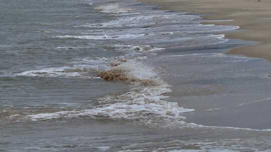 平潭岛象鼻弯海滩航拍视频素材模板下载