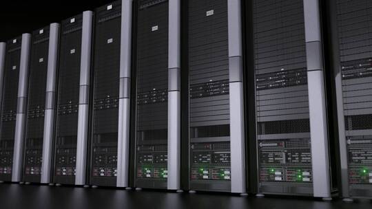 网络安全服务器室机房机柜大数据量子计算机