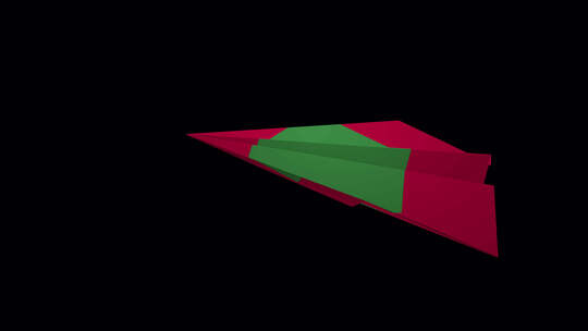 马尔代夫纸飞机旗帜V2