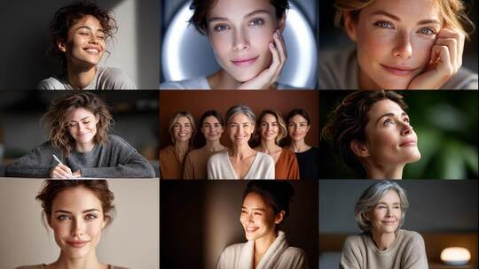 绽放自信笑容传递美好瞬间高清在线视频素材下载