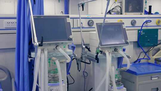 ICU病房空镜视频素材模板下载